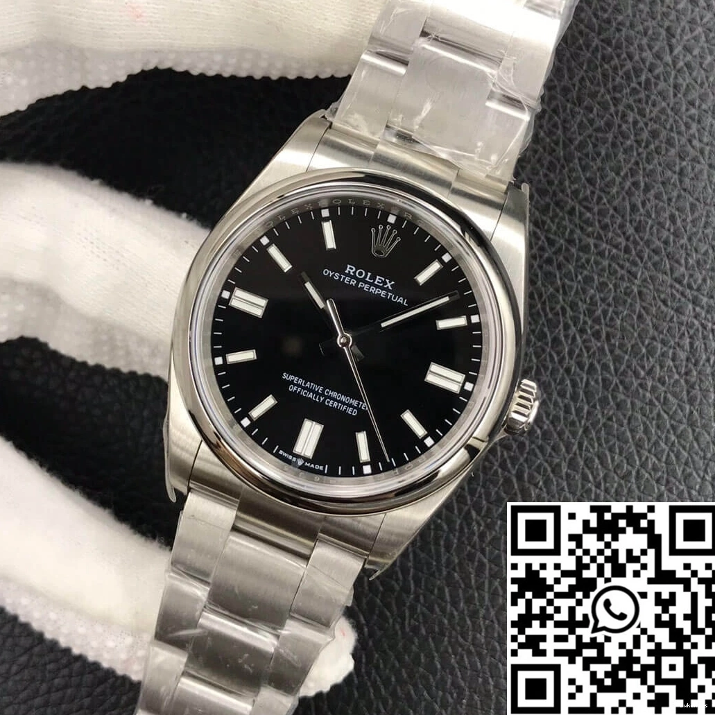 EW Oyster Black Perpetual 36MM M126000-0002 Rolex Factory Dial 0425